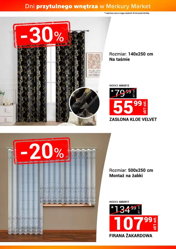 Merkury Market - gazetka promocyjna Dni przytulnego wnętrzna od soboty 22.11 do niedzieli 30.11 - strona 13