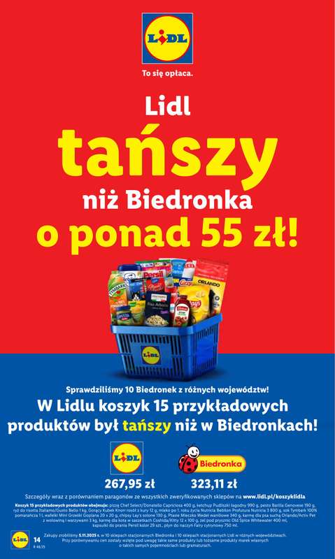 Lidl - gazetka promocyjna Oferta od poniedziałku od poniedziałku 24.11 do środy 26.11 - strona 14