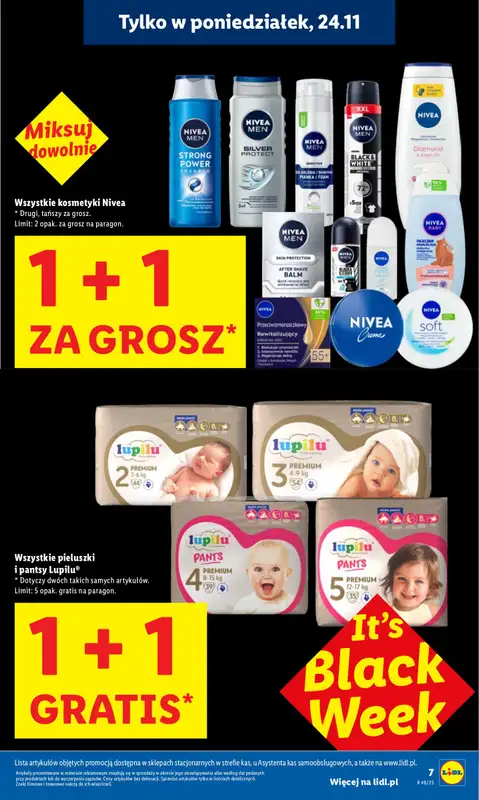Lidl - gazetka promocyjna Oferta od poniedziałku od poniedziałku 24.11 do środy 26.11 - strona 7