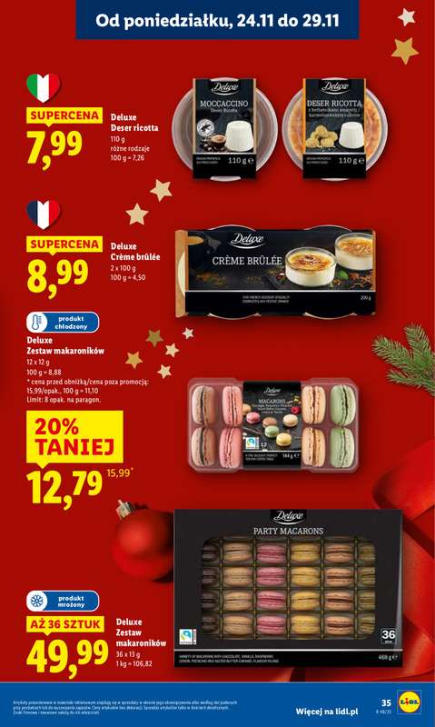 Lidl - gazetka promocyjna Oferta od poniedziałku od poniedziałku 24.11 do środy 26.11 - strona 35