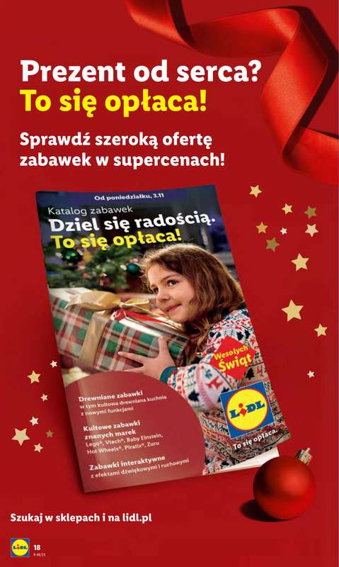 Lidl - gazetka promocyjna Oferta od poniedziałku od poniedziałku 24.11 do środy 26.11 - strona 18