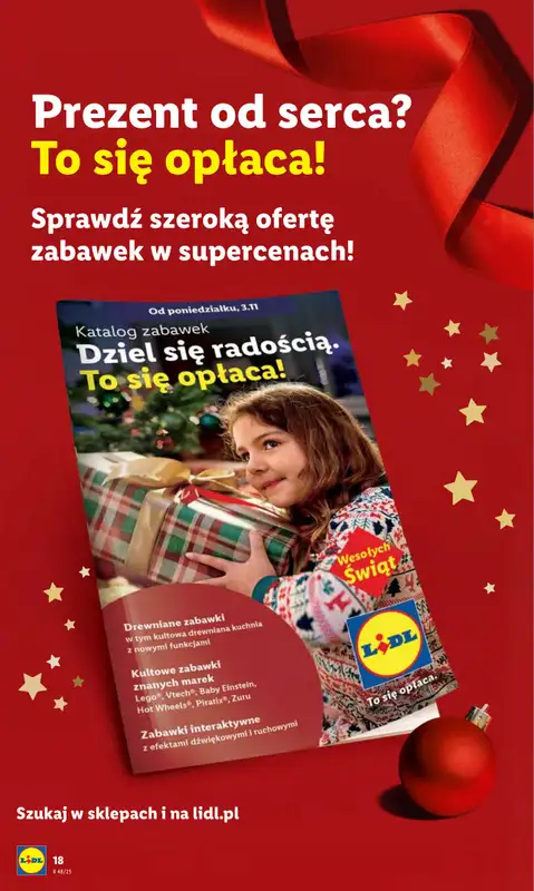 Lidl - gazetka promocyjna Oferta od poniedziałku od poniedziałku 24.11 do środy 26.11 - strona 18