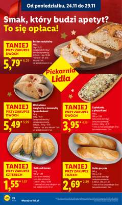 Lidl - gazetka promocyjna Oferta od poniedziałku od poniedziałku 24.11 do środy 26.11 - strona 22