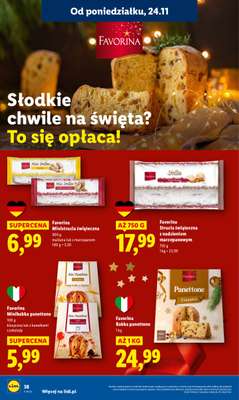 Lidl - gazetka promocyjna Oferta od poniedziałku od poniedziałku 24.11 do środy 26.11 - strona 38