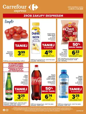 Carrefour Express - gazetka promocyjna Gazetka Express od wtorku 25.11 do poniedziałku 01.12 - strona 2