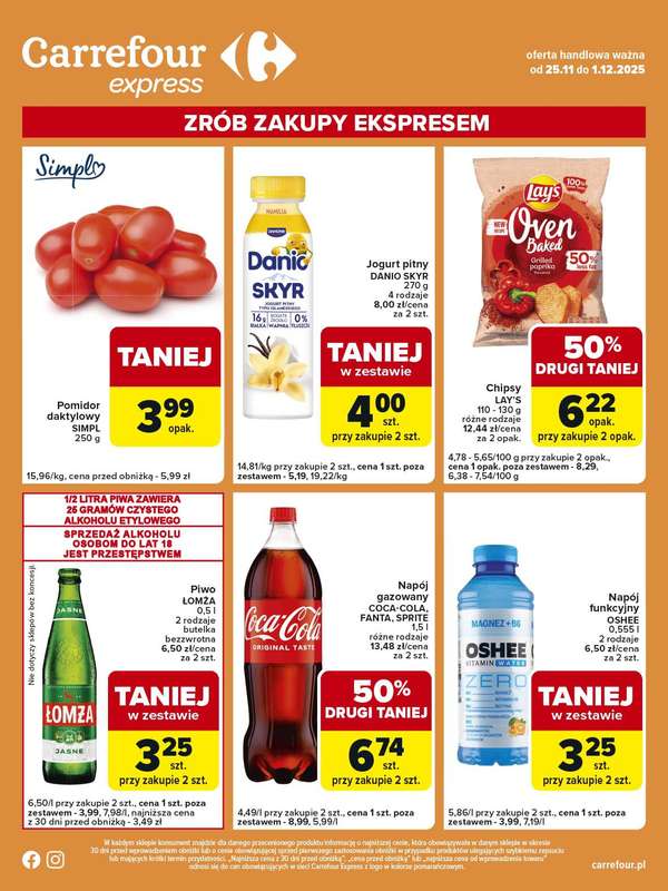 Carrefour Express - gazetka promocyjna Gazetka Express od wtorku 25.11 do poniedziałku 01.12 - strona 2