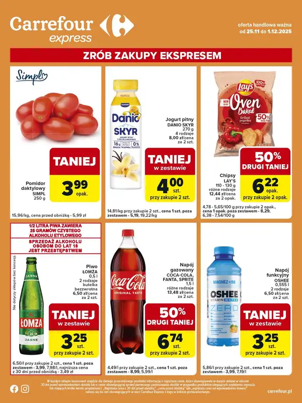 Carrefour Express - gazetka promocyjna Gazetka Express od wtorku 25.11 do poniedziałku 01.12 - strona 2