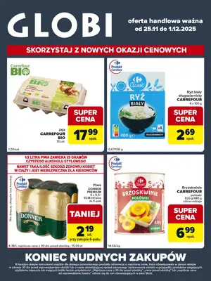 Globi - gazetka promocyjna Gazetka Globi od wtorku 25.11 do poniedziałku 01.12 - strona 2