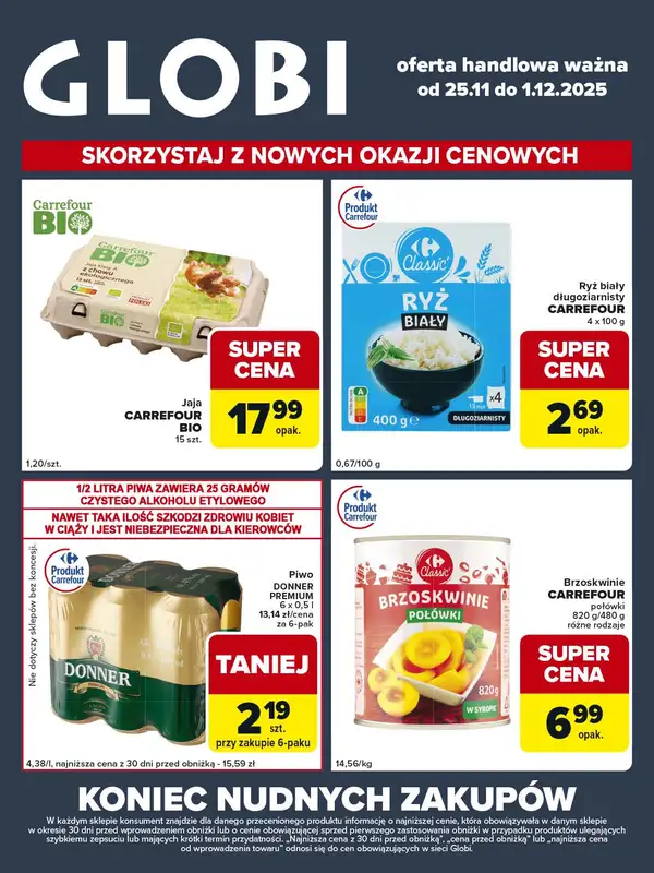Globi - gazetka promocyjna Gazetka Globi od wtorku 25.11 do poniedziałku 01.12 - strona 2