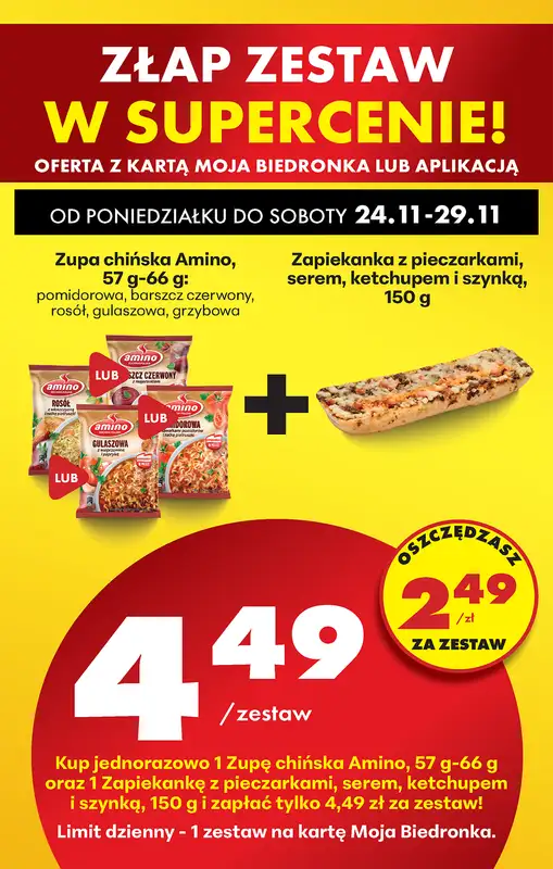 Biedronka - gazetka promocyjna Od poniedziałku od poniedziałku 24.11 do soboty 29.11 - strona 24