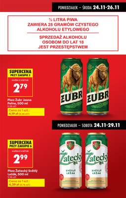 Biedronka - gazetka promocyjna Od poniedziałku od poniedziałku 24.11 do soboty 29.11 - strona 21