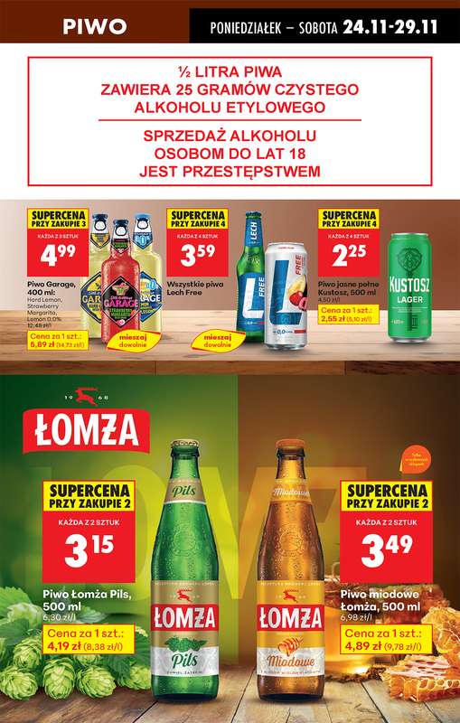 Biedronka - gazetka promocyjna Od poniedziałku od poniedziałku 24.11 do soboty 29.11 - strona 71