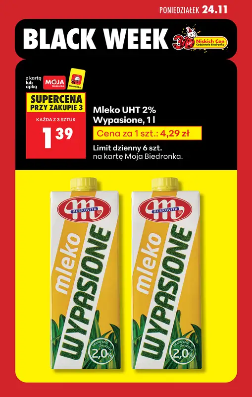 Biedronka - gazetka promocyjna Od poniedziałku, Z ladą tradycyjną   - strona 3