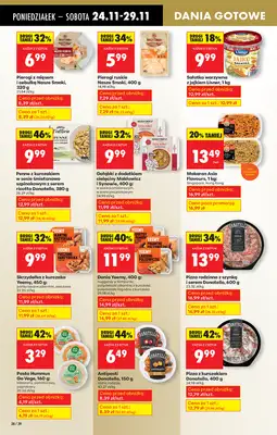 Biedronka - gazetka promocyjna Od poniedziałku, Z ladą tradycyjną od poniedziałku 24.11 do soboty 29.11 - strona 54