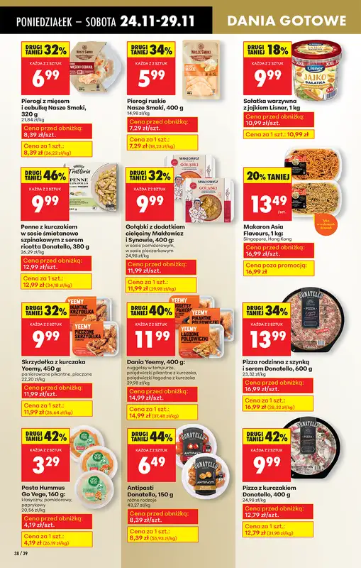 Biedronka - gazetka promocyjna Od poniedziałku, Z ladą tradycyjną od poniedziałku 24.11 do soboty 29.11 - strona 54