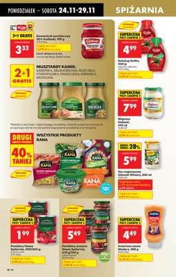 Biedronka - gazetka promocyjna Od poniedziałku, Z ladą tradycyjną od poniedziałku 24.11 do niedzieli 30.11 - strona 56