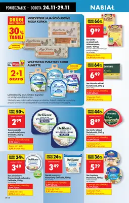 Biedronka - gazetka promocyjna Od poniedziałku, Z ladą tradycyjną od poniedziałku 24.11 do soboty 29.11 - strona 46