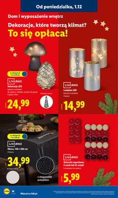 Lidl - gazetka promocyjna Katalog od poniedziałku 01.12 do niedzieli 07.12 - strona 22