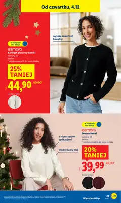 Lidl - gazetka promocyjna Katalog od poniedziałku 01.12 do niedzieli 07.12 - strona 35