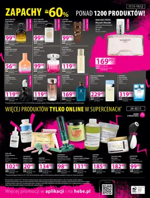 Hebe - gazetka promocyjna Ulotka Black Weeks od poniedziałku 24.11 do niedzieli 30.11 - strona 2