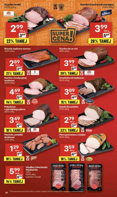 Delikatesy Centrum - gazetka promocyjna Gazetka  do środy 03.12 - strona 10