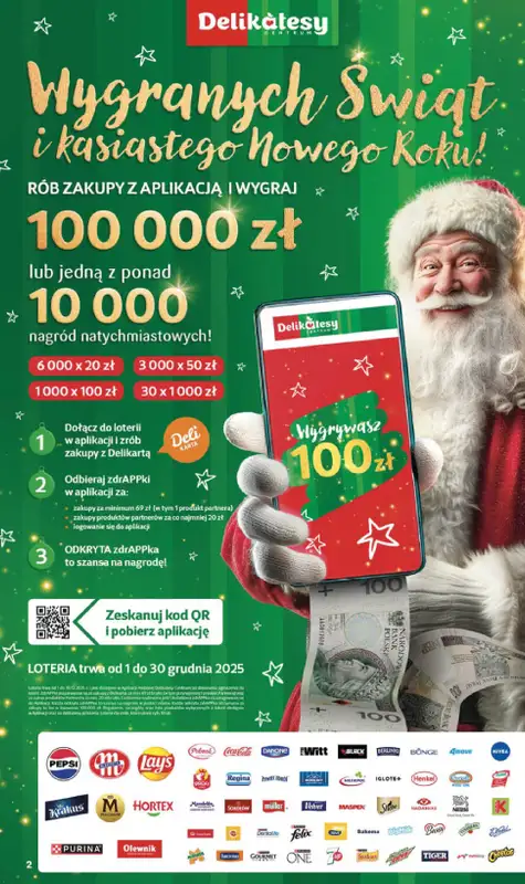 Delikatesy Centrum - gazetka promocyjna Gazetka  do środy 03.12 - strona 2