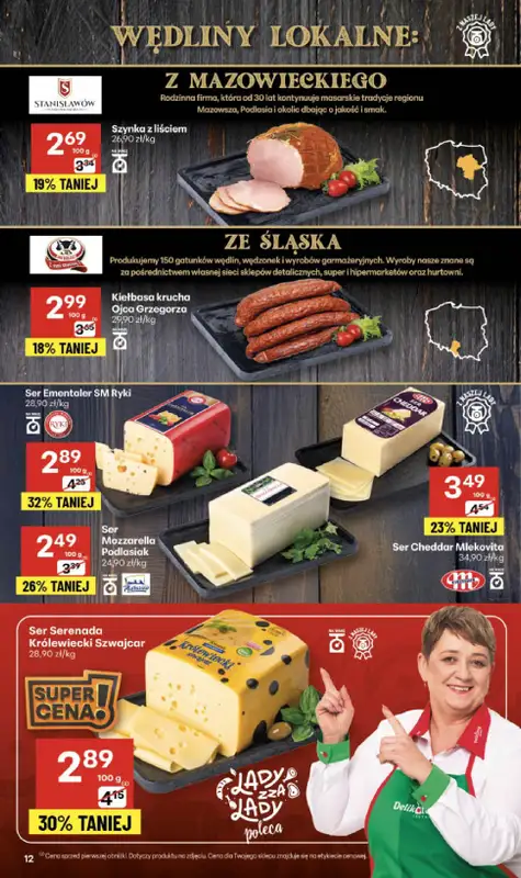 Delikatesy Centrum - gazetka promocyjna Gazetka  do środy 03.12 - strona 12