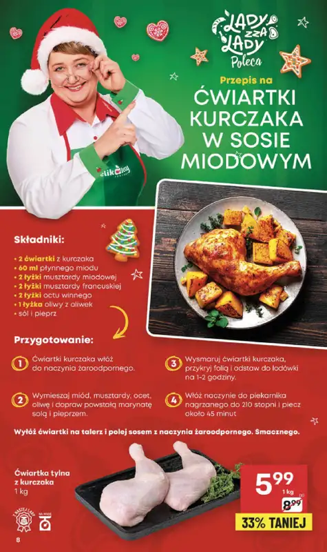 Delikatesy Centrum - gazetka promocyjna Gazetka  do środy 03.12 - strona 8