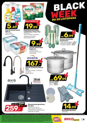 Bricomarche - gazetka promocyjna Gazetka od środy 26.11 do poniedziałku 01.12 - strona 5