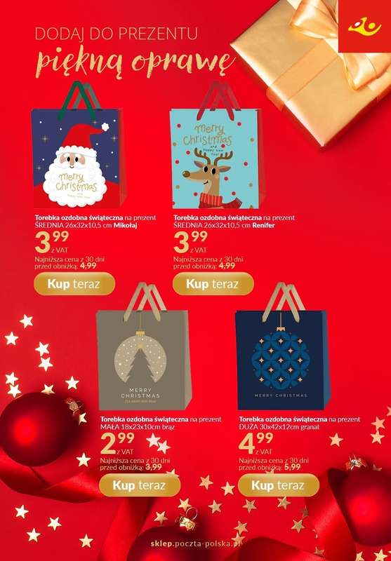Poczta Polska - gazetka promocyjna Gazetka od poniedziałku 17.11 do niedzieli 30.11 - strona 6