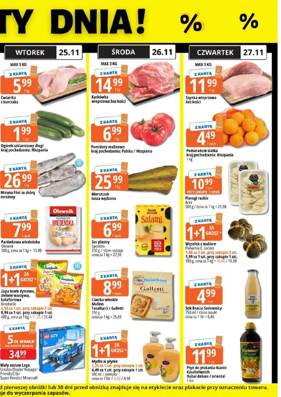 Leclerc - gazetka promocyjna Oferta Rzeszów od poniedziałku 24.11 do czwartku 27.11 - strona 2