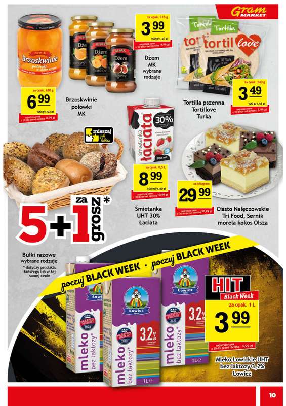 Gram Market - gazetka promocyjna Gazetka od środy 26.11 do wtorku 02.12 - strona 10