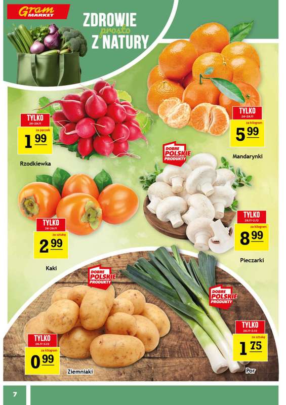 Gram Market - gazetka promocyjna Gazetka od środy 26.11 do wtorku 02.12 - strona 7