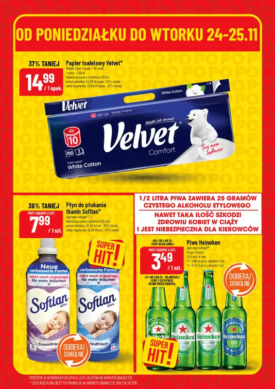 POLOmarket - gazetka promocyjna Super hity od poniedziałku 24.11 do wtorku 25.11 - strona 6