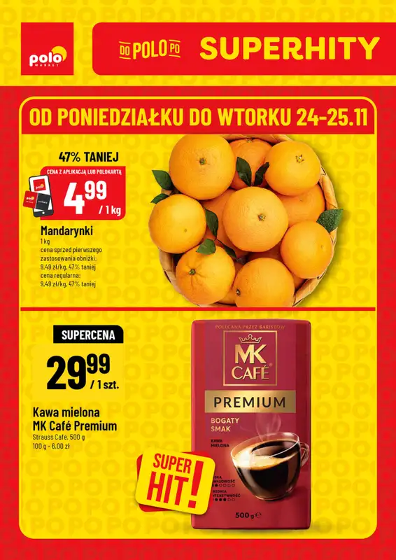 POLOmarket - gazetka promocyjna Super hity  