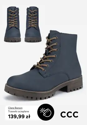 CCC - gazetka promocyjna Damskie buty ocieplane od poniedziałku 24.11  - strona 8