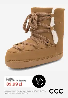 CCC - gazetka promocyjna Damskie buty ocieplane od poniedziałku 24.11  - strona 3