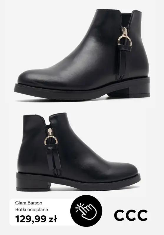 CCC - gazetka promocyjna Damskie buty ocieplane od poniedziałku 24.11  - strona 6