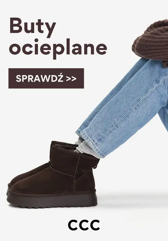 CCC - gazetka promocyjna Damskie buty ocieplane od poniedziałku 24.11 
