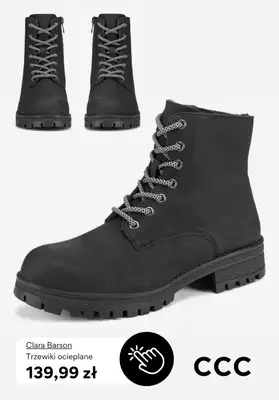 CCC - gazetka promocyjna Damskie buty ocieplane od poniedziałku 24.11  - strona 9