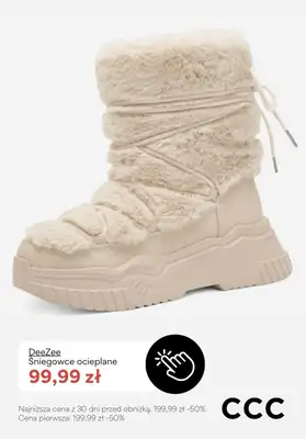 CCC - gazetka promocyjna Damskie buty ocieplane od poniedziałku 24.11  - strona 5