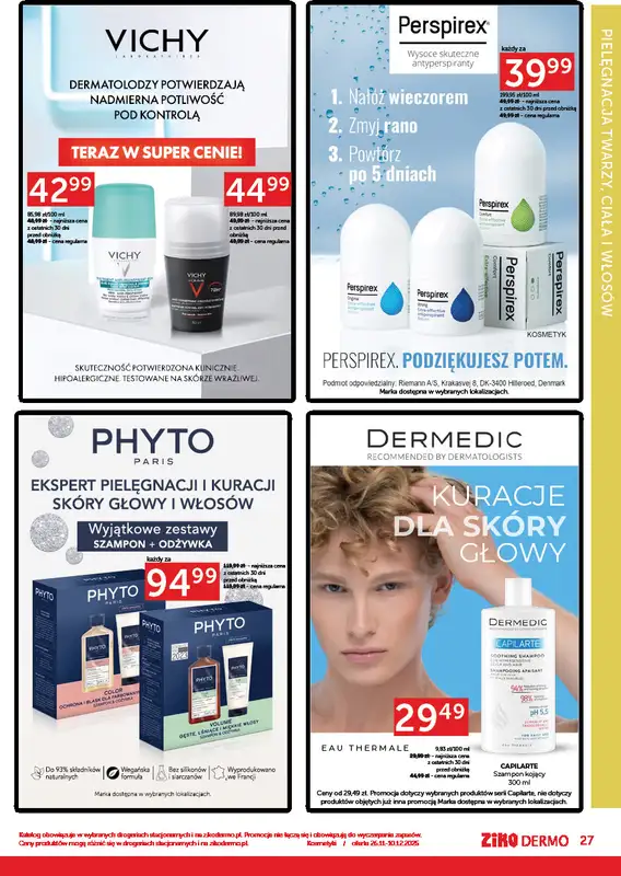 Ziko Dermo - gazetka promocyjna Gazetka Black Weeks od środy 26.11 do środy 10.12 - strona 27