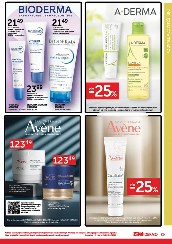 Ziko Dermo - gazetka promocyjna Gazetka Black Weeks od środy 26.11 do środy 10.12 - strona 25