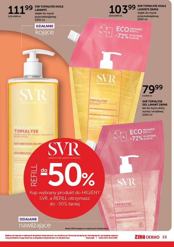 Ziko Dermo - gazetka promocyjna Gazetka Black Weeks od środy 26.11 do środy 10.12 - strona 23