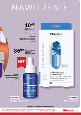 L'BIOTICA płatki kolagenowe pod oczy redukujące cienie i obrzęki