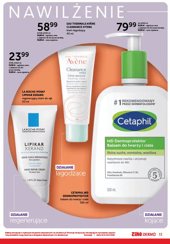 Ziko Dermo - gazetka promocyjna Gazetka Black Weeks od środy 26.11 do środy 10.12 - strona 11