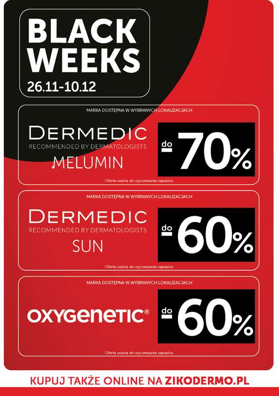 Ziko Dermo - gazetka promocyjna Gazetka Black Weeks od środy 26.11 do środy 10.12 - strona 8