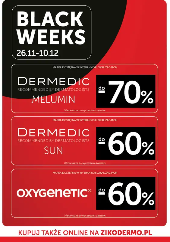 Ziko Dermo - gazetka promocyjna Gazetka Black Weeks od środy 26.11 do środy 10.12 - strona 8