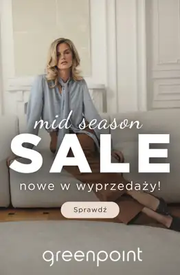 Greenpoint - gazetka promocyjna Nowe w wyprzedaży! od poniedziałku 24.11 