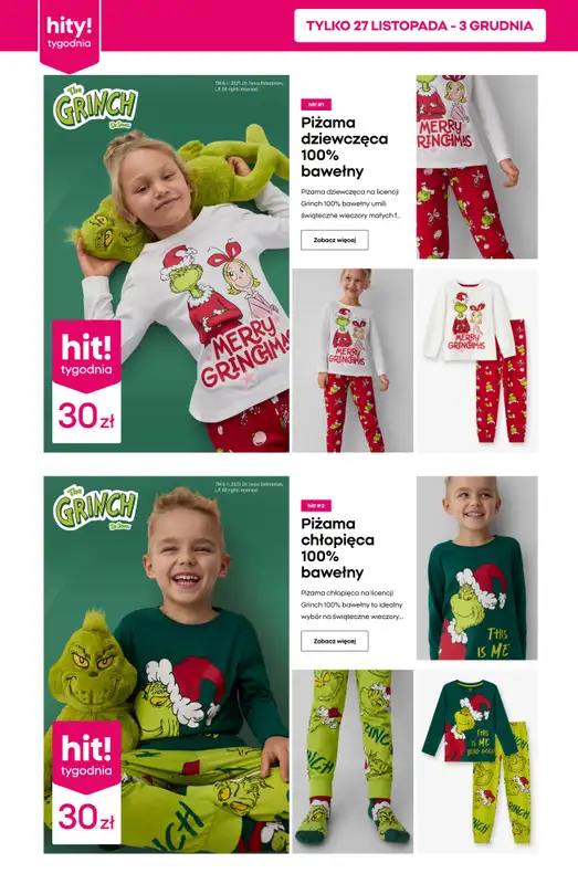 Pepco - gazetka promocyjna Hity tygodnia od czwartku 27.11 do środy 03.12 - strona 2